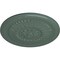 Ekena Millwork Temple Ceiling Medallion (Fits Canopies up to 9 1/4"), Hand-Painted Cloud Burst, 24"OD x 1 5/8"P CM24TECBF - alternate 3
